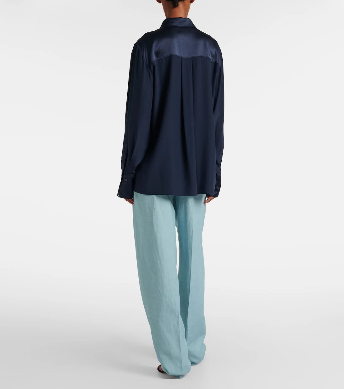 Joseph - Childs silk satin shirt