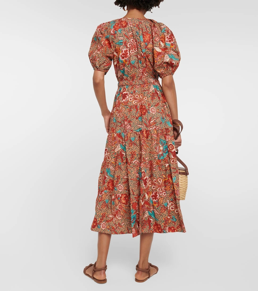 Ulla Johnson - Olina printed cotton midi dress