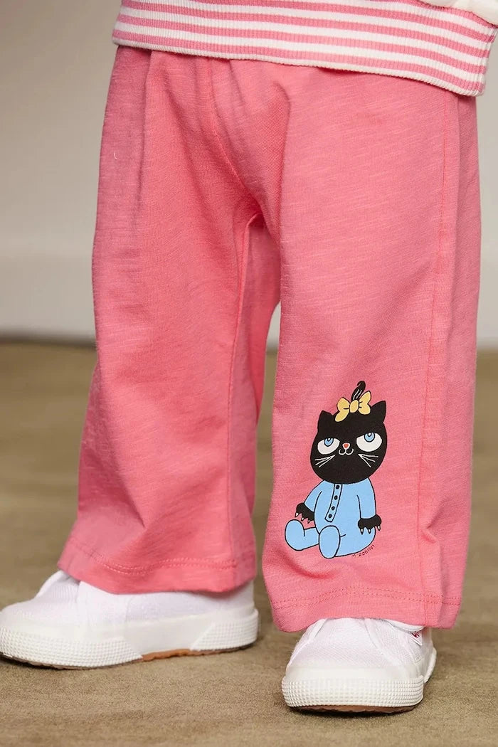 Mini Rodini комплект за деца от памук Cat