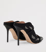 Malone Souliers Black Satin Embellished Maureen Mules 100