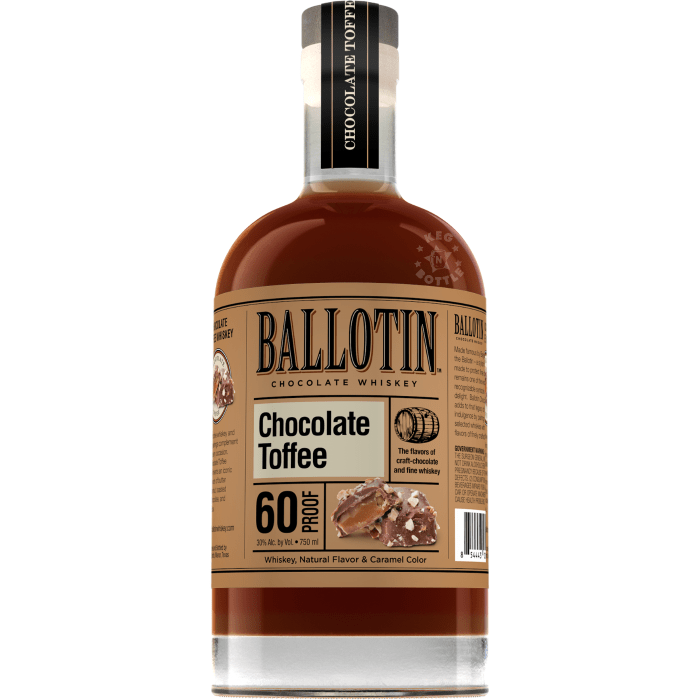 Ballotin Chocolate Toffee Whiskey (750 ml)