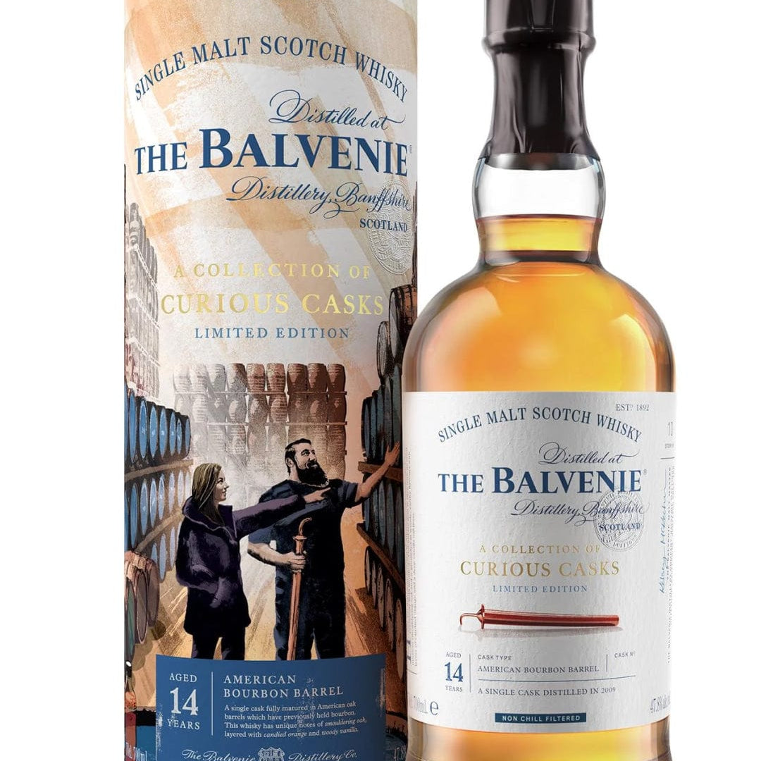 Balvenie 14 Year Old Collection of Curious Cask Bourbon, 70 cl