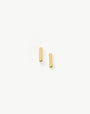Bar Stud Earrings | 18ct Gold Plated Vermeil Earrings Missoma 