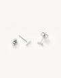 Bar Stud Earrings | Sterling Silver Earrings Missoma 