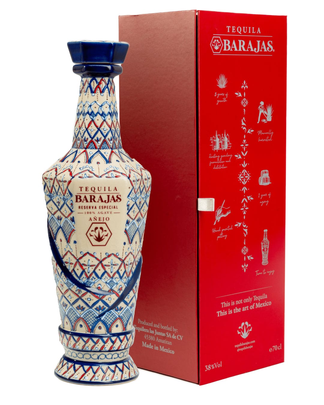 Barajas Anejo Tequila, 70 cl