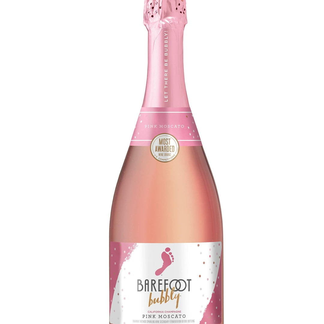Barefoot Bubbly Pink Moscato, 75 cl
