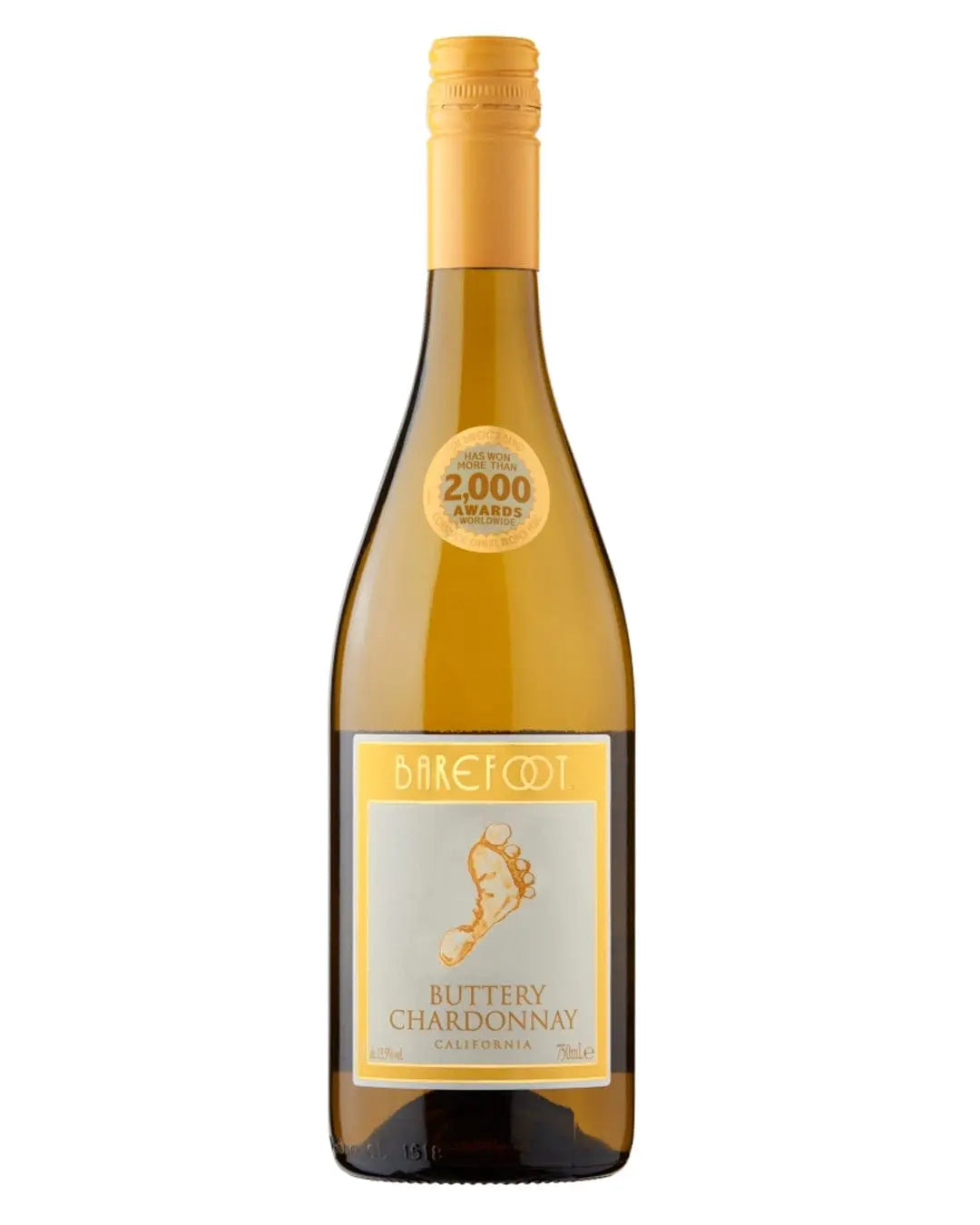 Barefoot Buttery Chardonnay, 75 cl