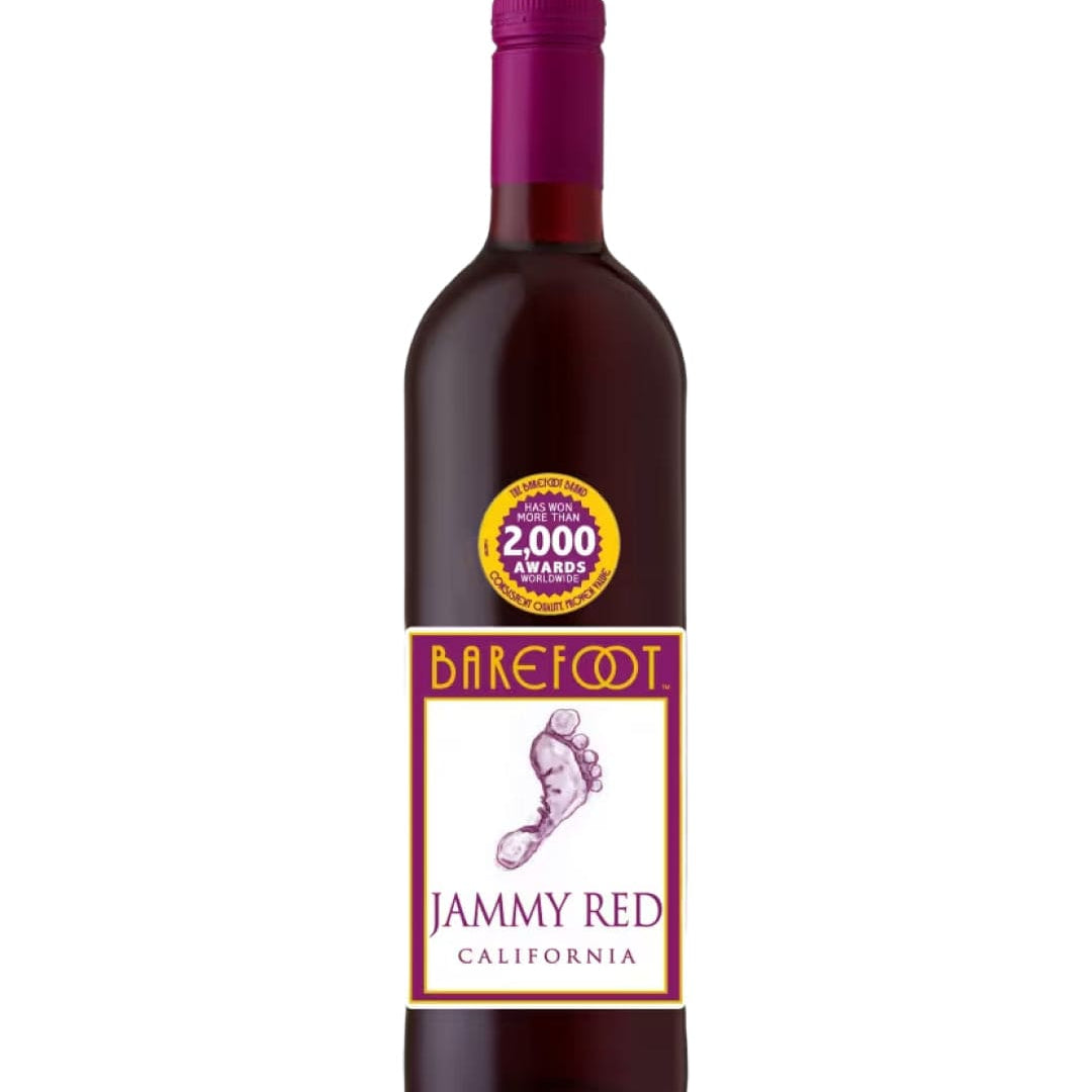 Barefoot Jammy Red, 75 cl