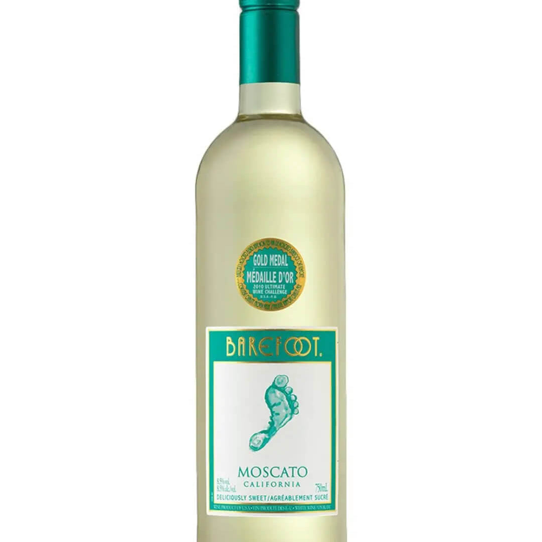 Barefoot Moscato Sweet White Wine, 75 cl