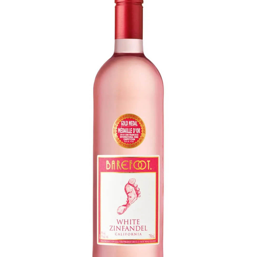 Barefoot White Zinfandel Rose Wine, 75 cl