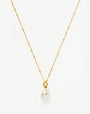 Baroque Pearl Chain Necklace | 18ct Gold Plated Vermeil/Pearl Necklaces Missoma 