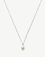 Baroque Pearl Twisted Chain Necklace | Sterling Silver/Freshwater Baroque Pearl Necklaces Missoma 