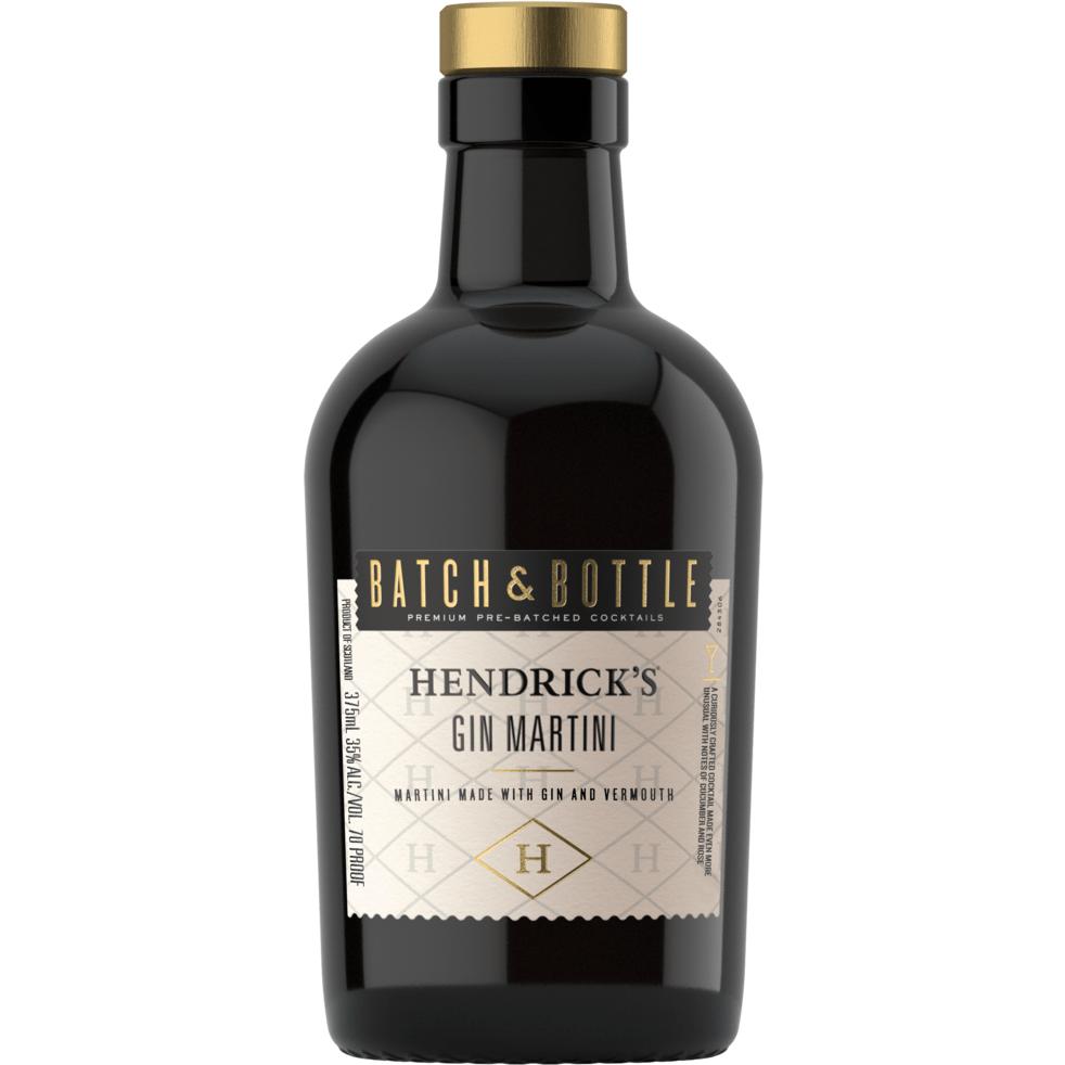 Batch & Bottle Hendrick's Gin Martini Cocktail (375 ml)
