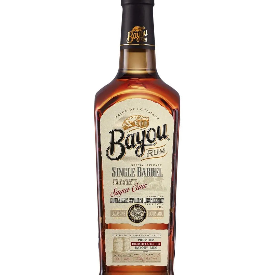 Bayou Single Barrel Rum, 70 cl