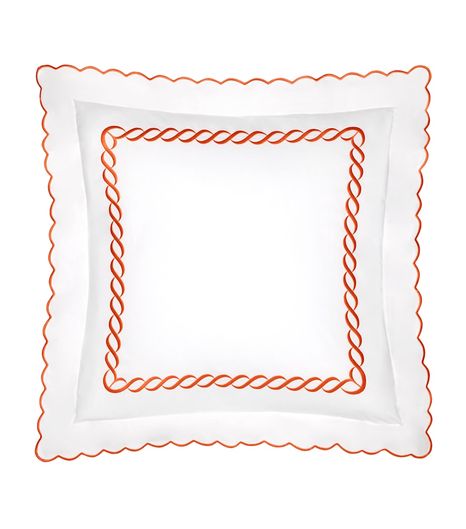 Treccia Square Oxford Pillowcase (65 x 65cm)