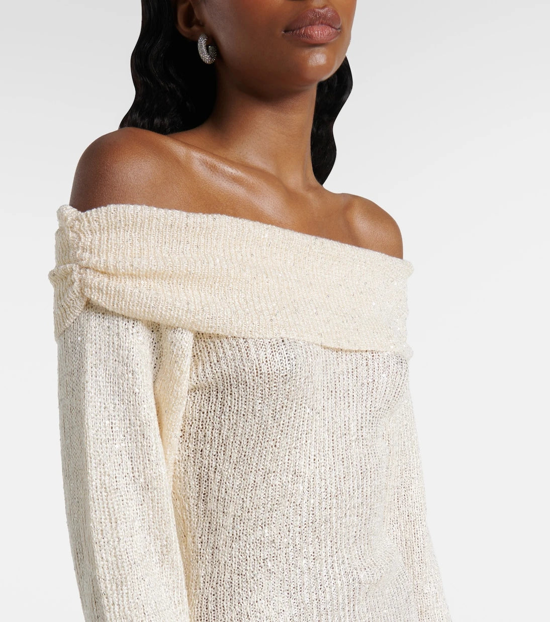 Bananhot - Rory sequined knitted minidress