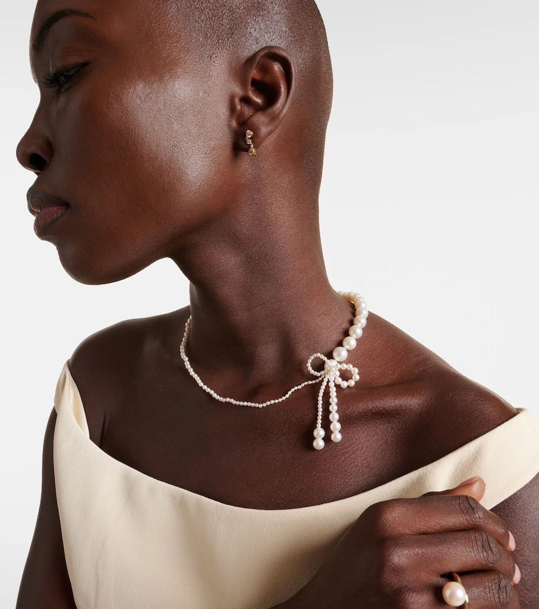 Sophie Bille Brahe - Peggy Rosette pearl necklace