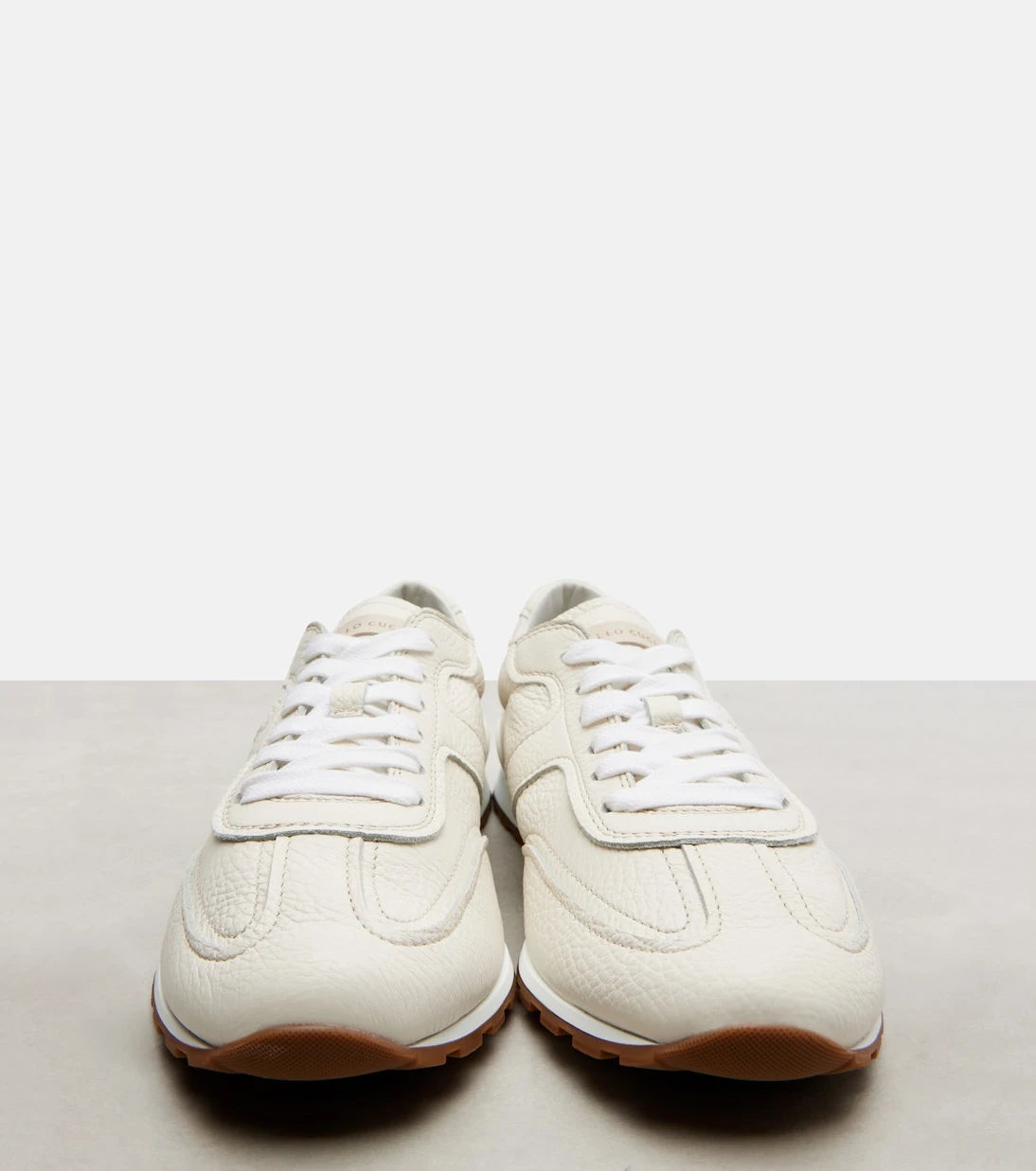 Brunello Cucinelli - Leather sneakers