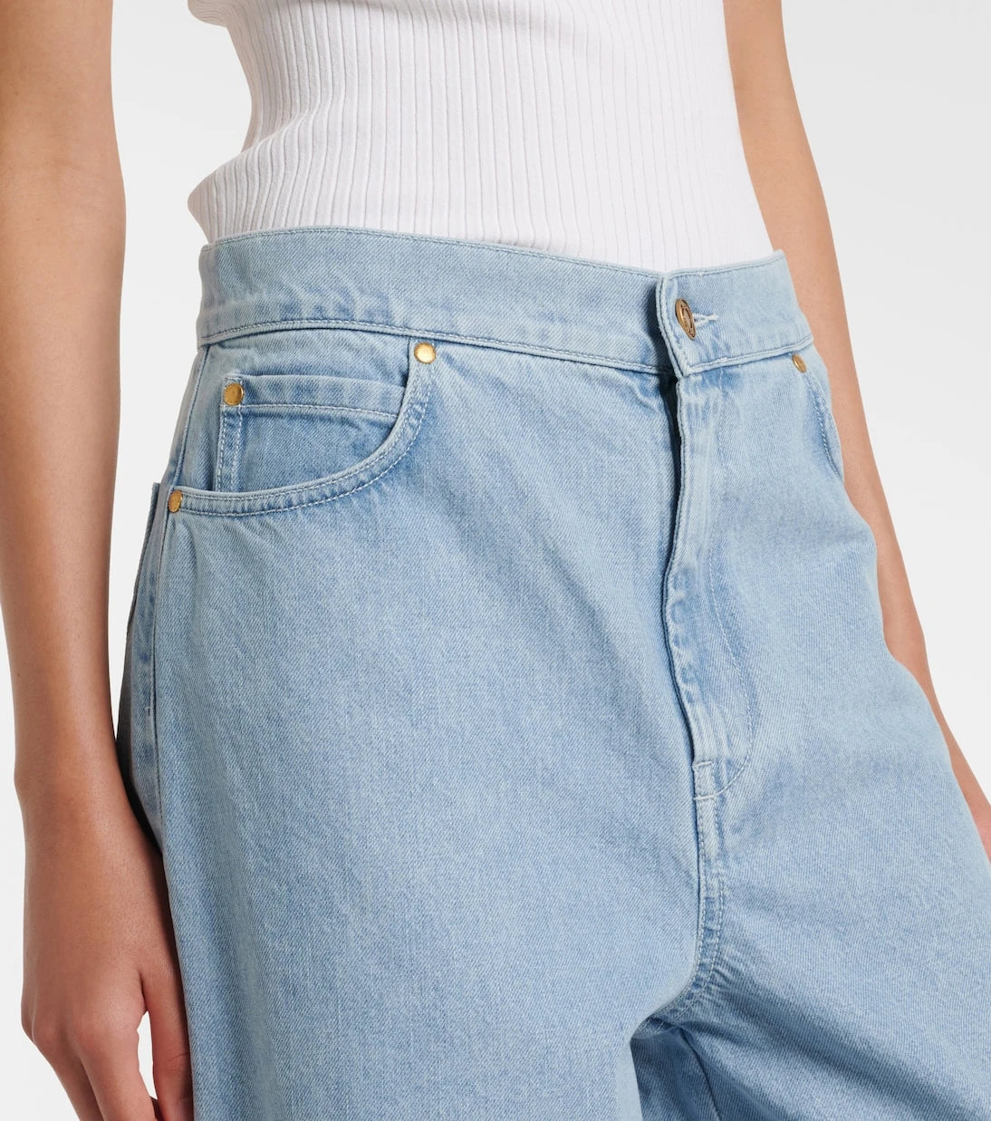 Max Mara - High-rise wide-leg jeans