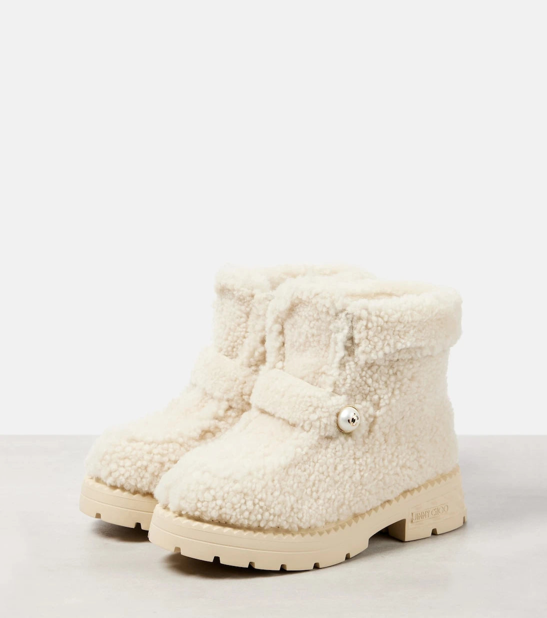 Jimmy Choo - Shea shearling ankle boots