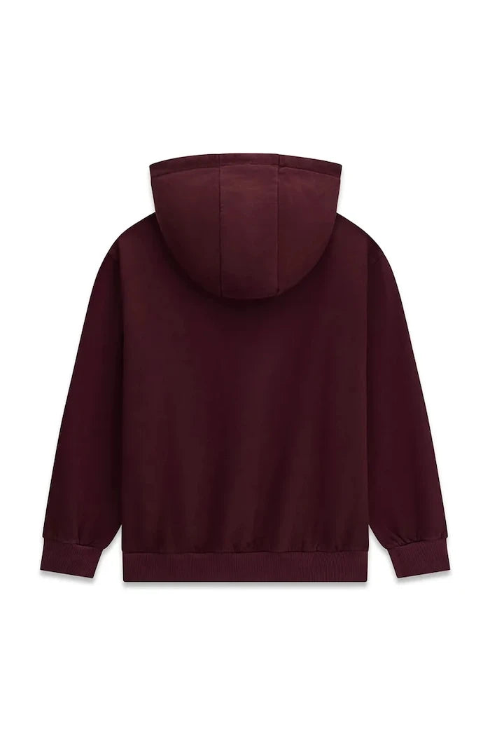 Guess çocuklar için pamuklu kapüşonlu sweatshirt