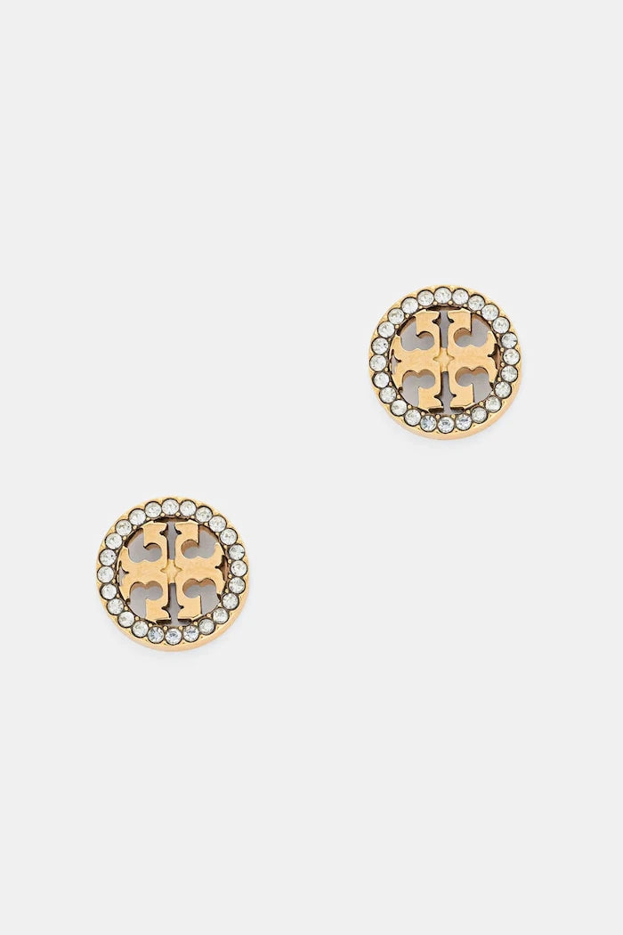 Колие и обици Tory Burch Miller Pave (2 броя)