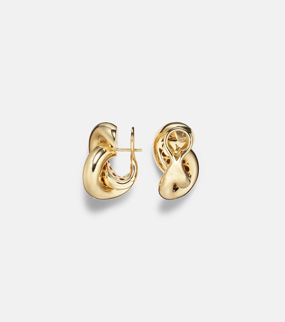 Engelbert - Legacy Knot Big 18kt gold earrings
