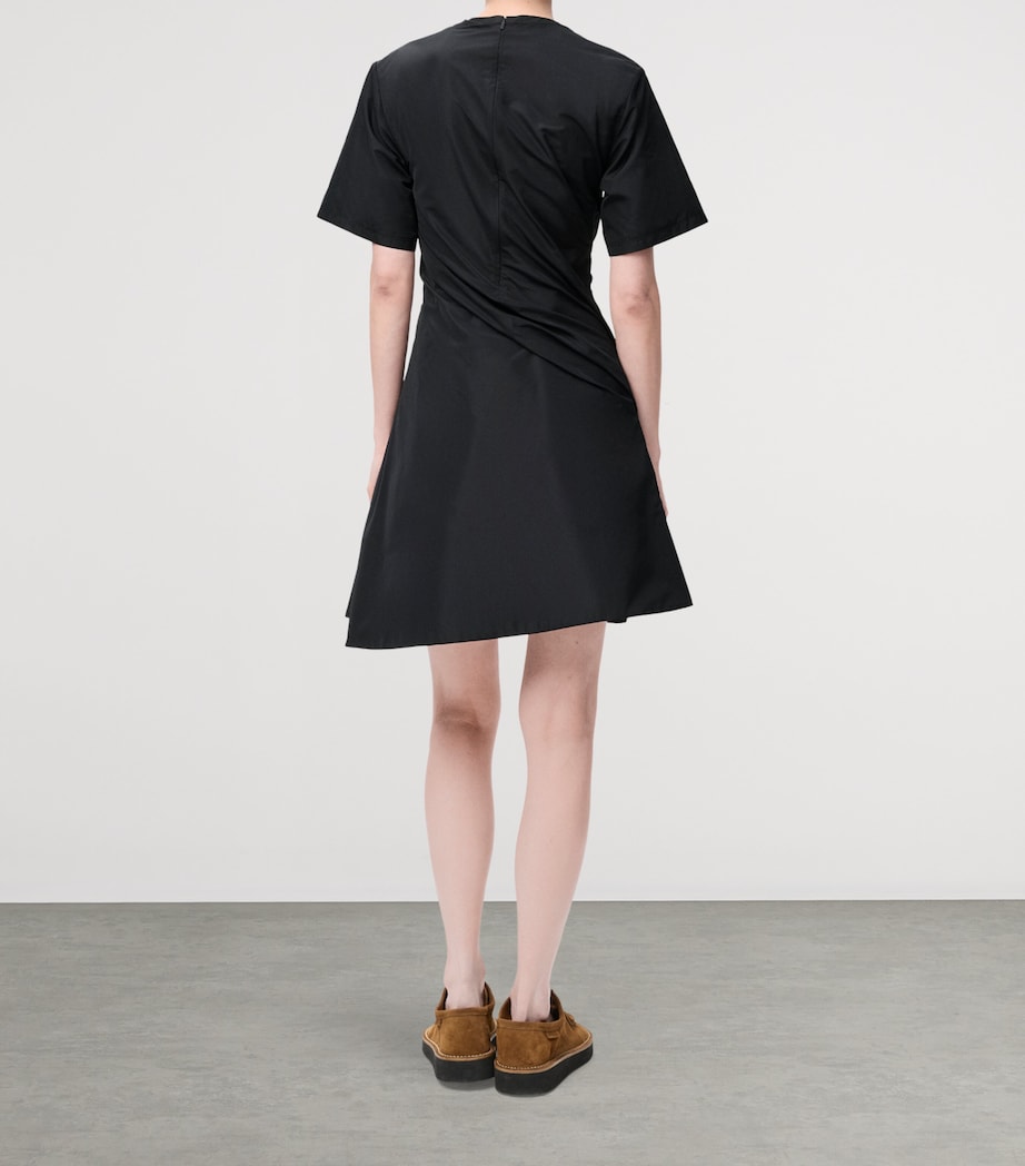 Twisted Mini Dress BLACK