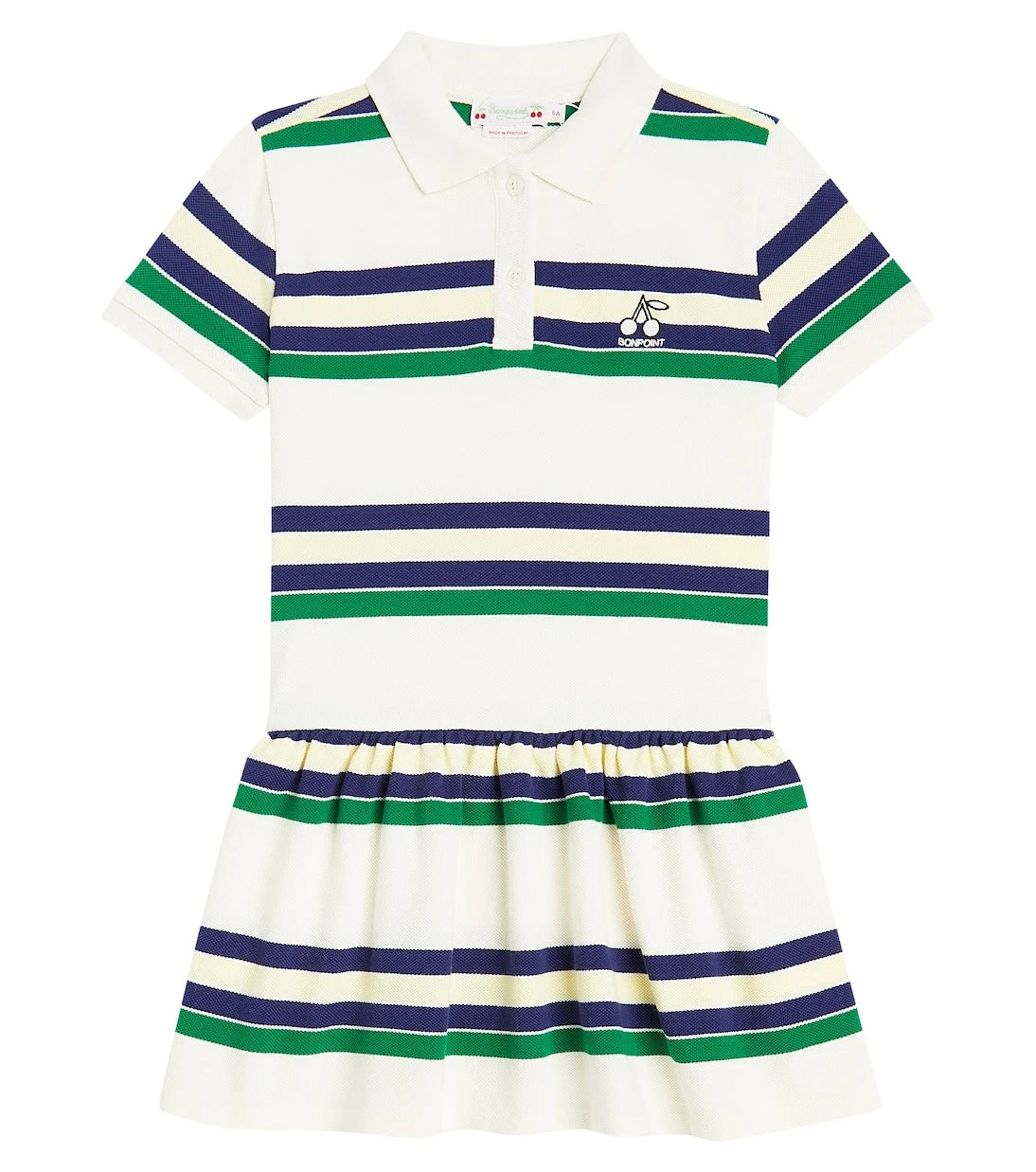 Bonpoint - Damia striped cotton jersey dress