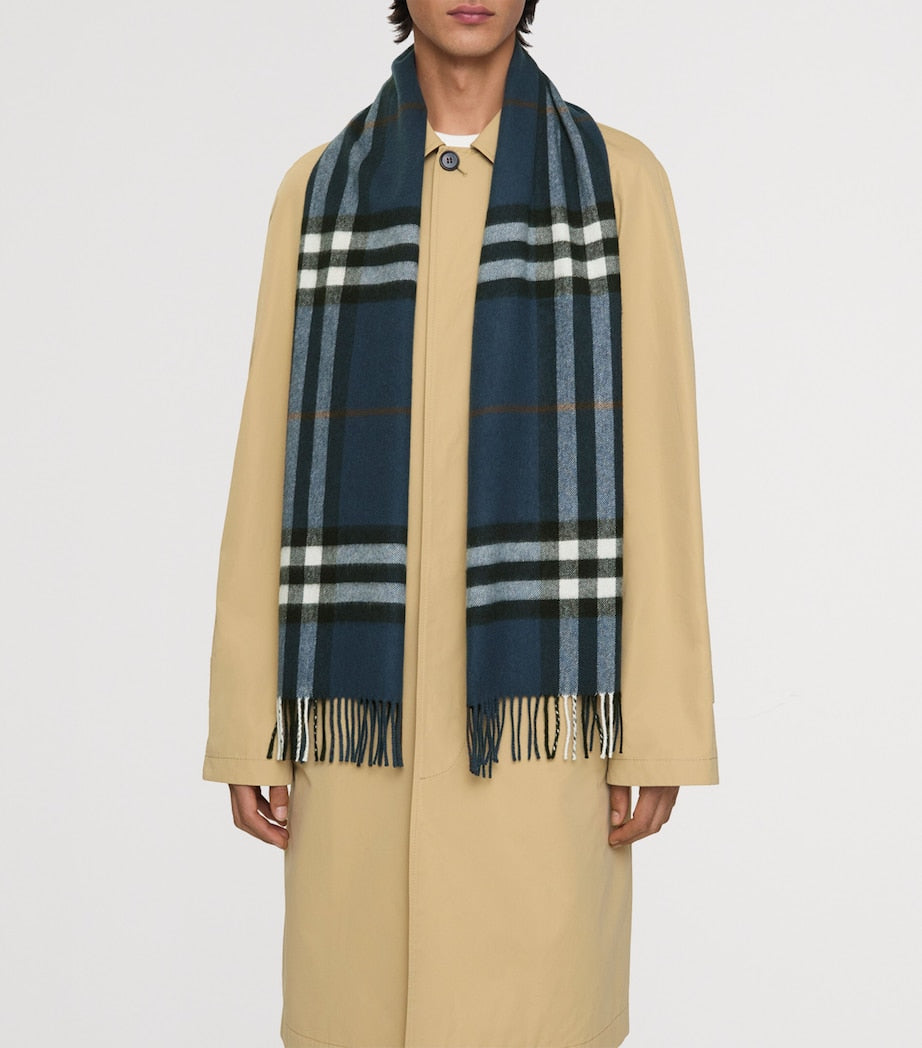 Burberry Cashmere Check Scarf