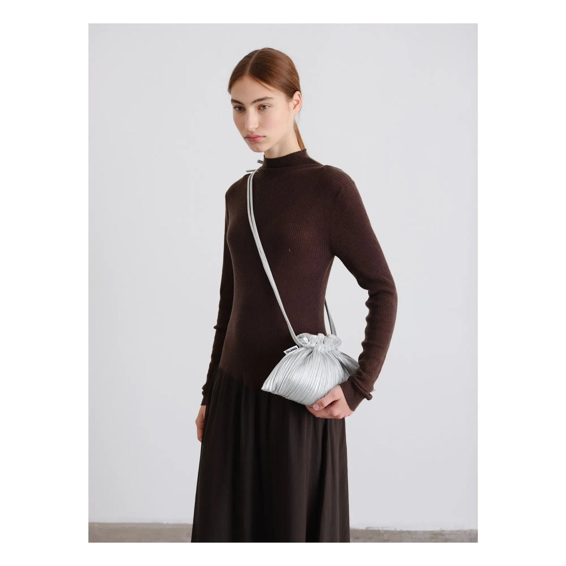 Olend - Shell Bag | Silver