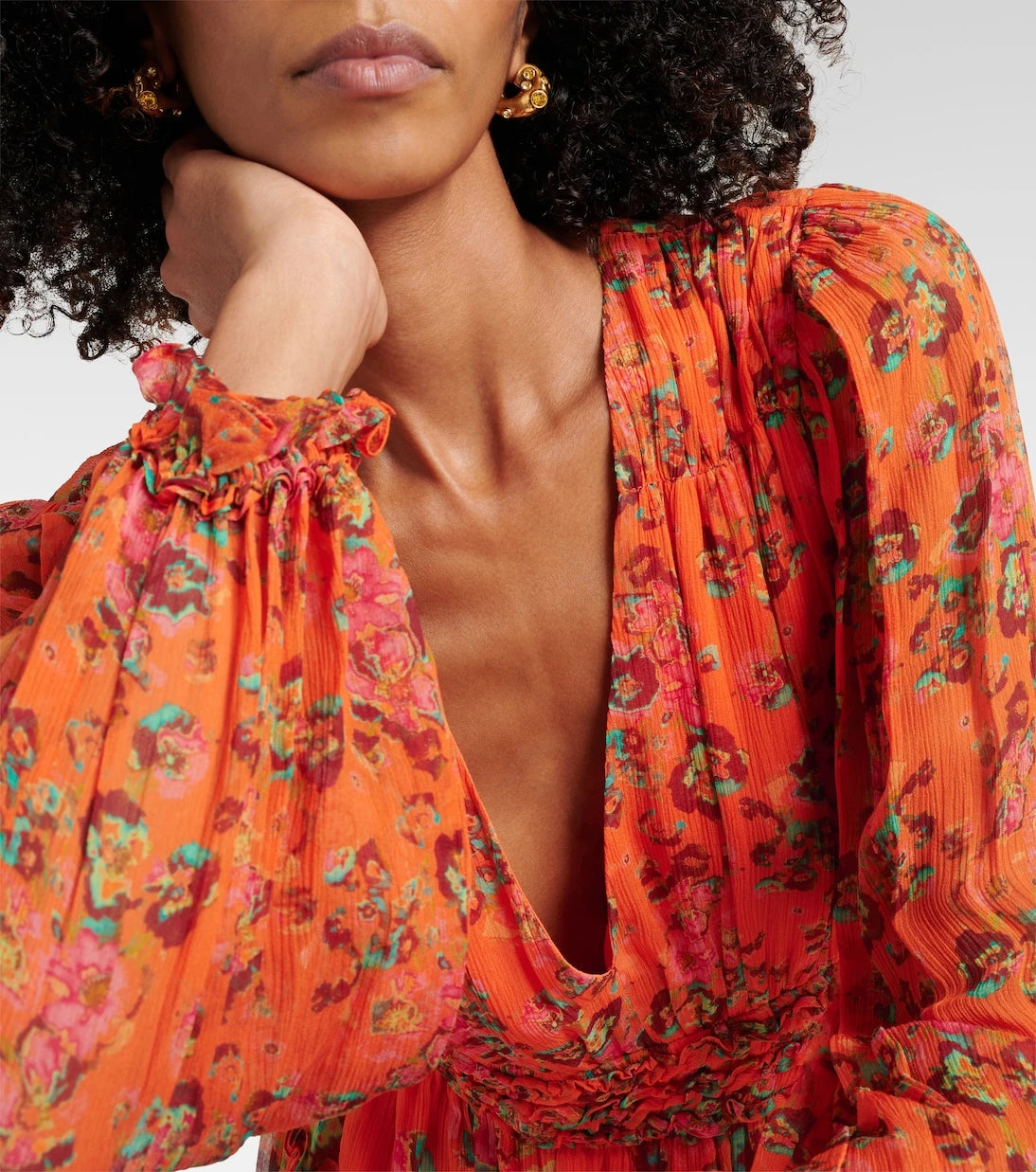 Ulla Johnson - Lya floral silk minidress
