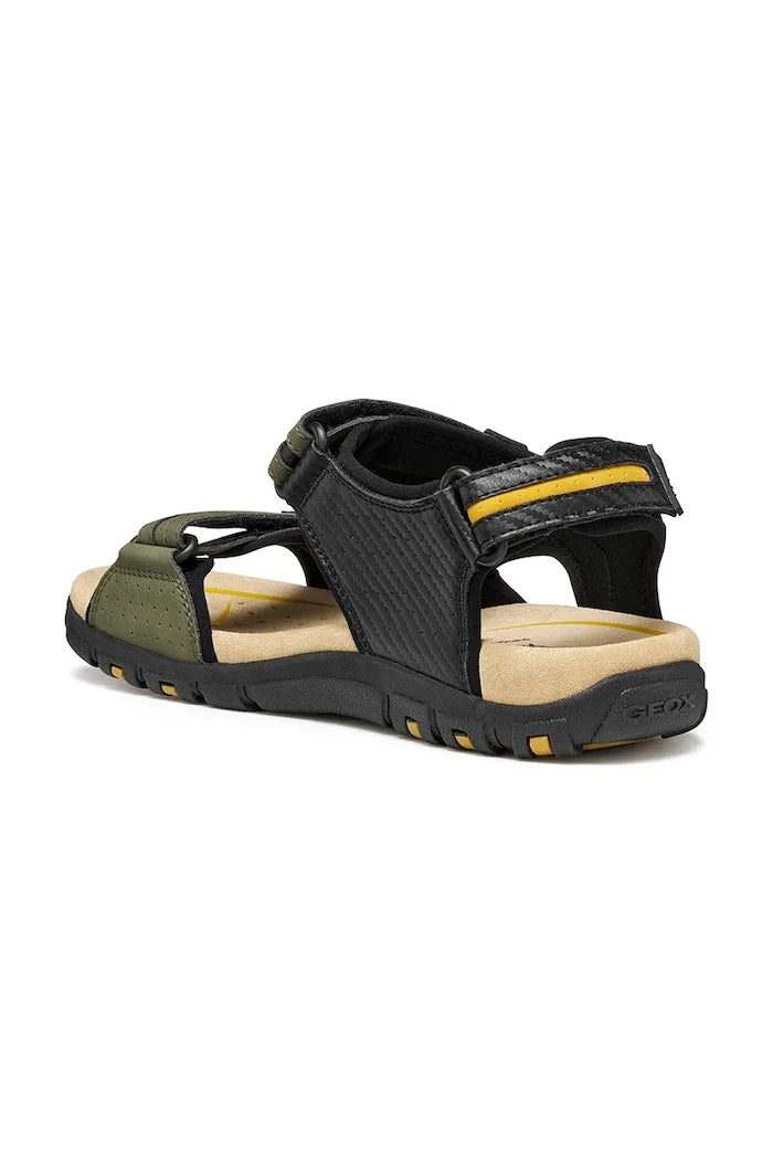 Geox Erkek Trekking Sandalet UOMO SANDAL STRADA