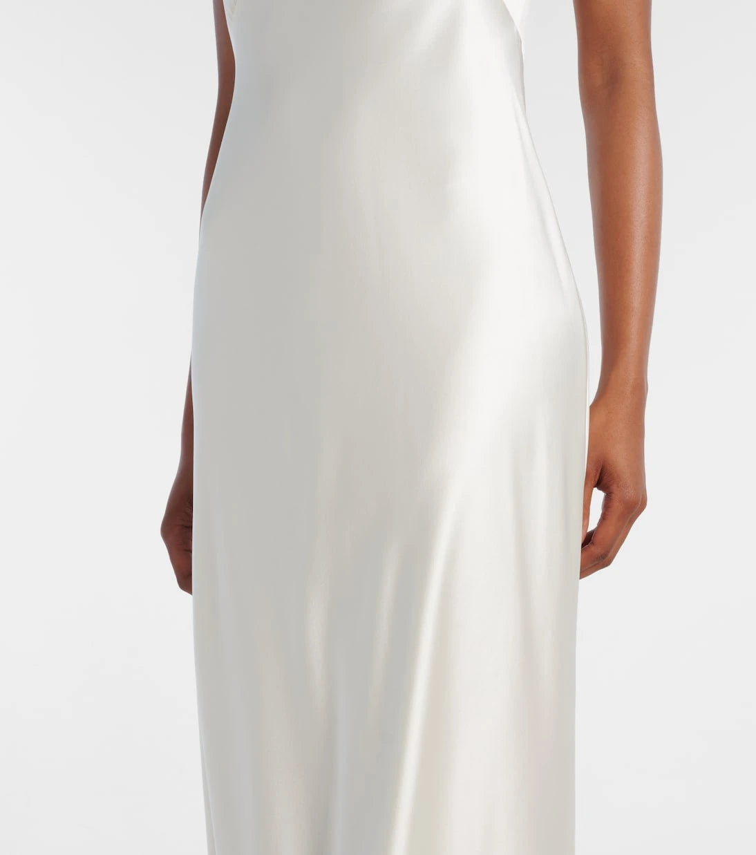 Max Mara - Silk satin gown