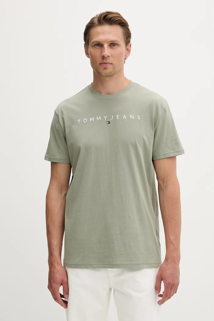 Tommy Jeans Erkek Pamuk Tişört