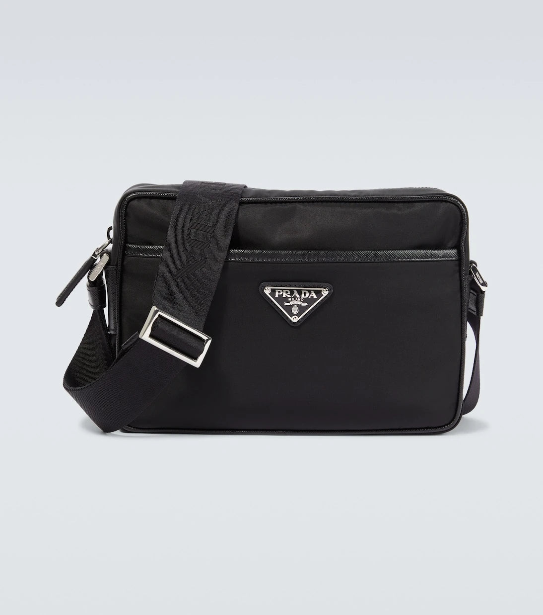 Prada - Re-Nylon and leather shoulder bag