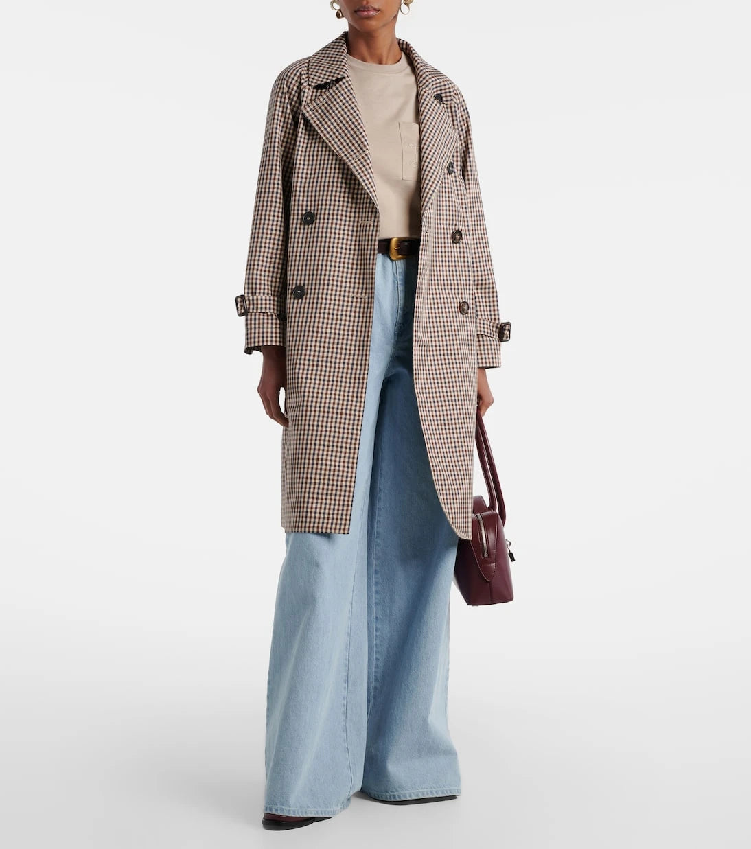Max Mara - Embroidered cotton top