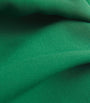 Max Mara Green Crepe Boat-Neck Blouse