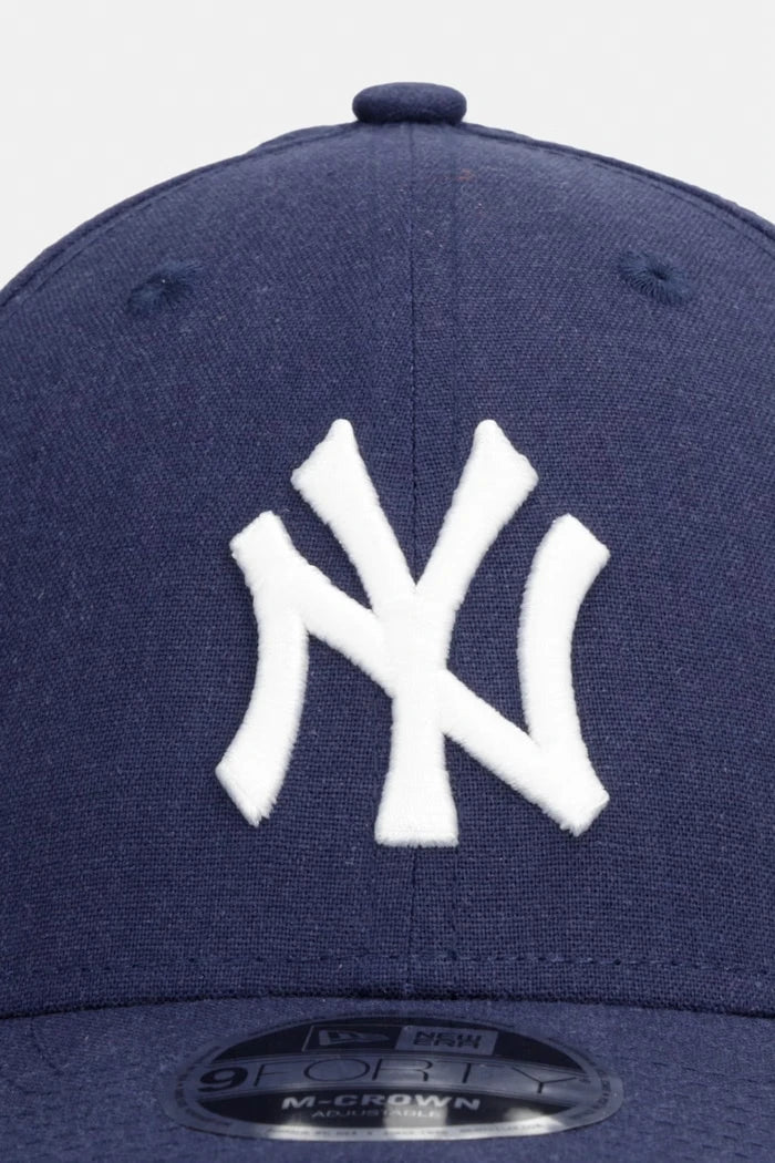 New Era шапка с козирка с лен LINEN 940 MC NYY
