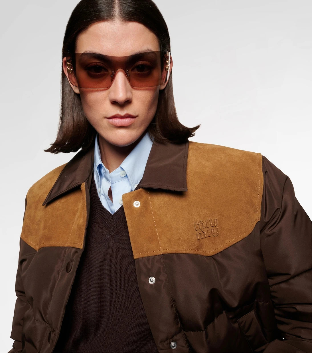 Miu Miu - Aube shield sunglasses