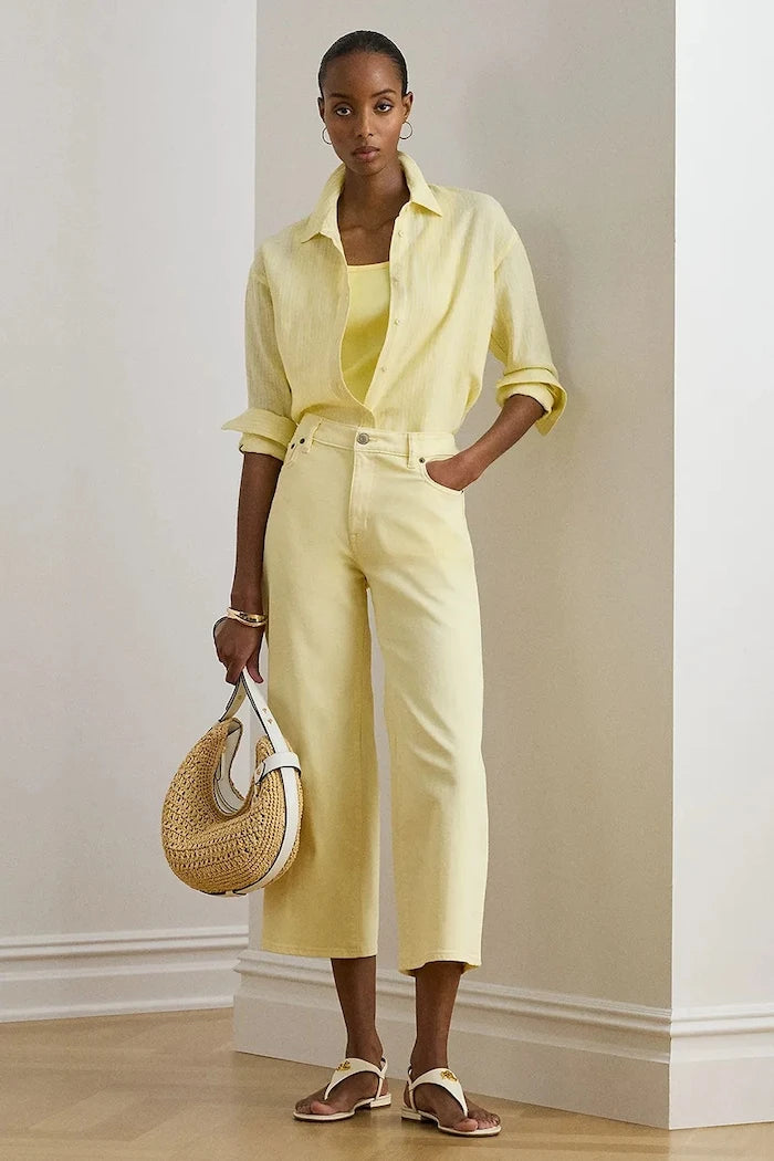 Lauren Ralph Lauren риза дамска ленена
