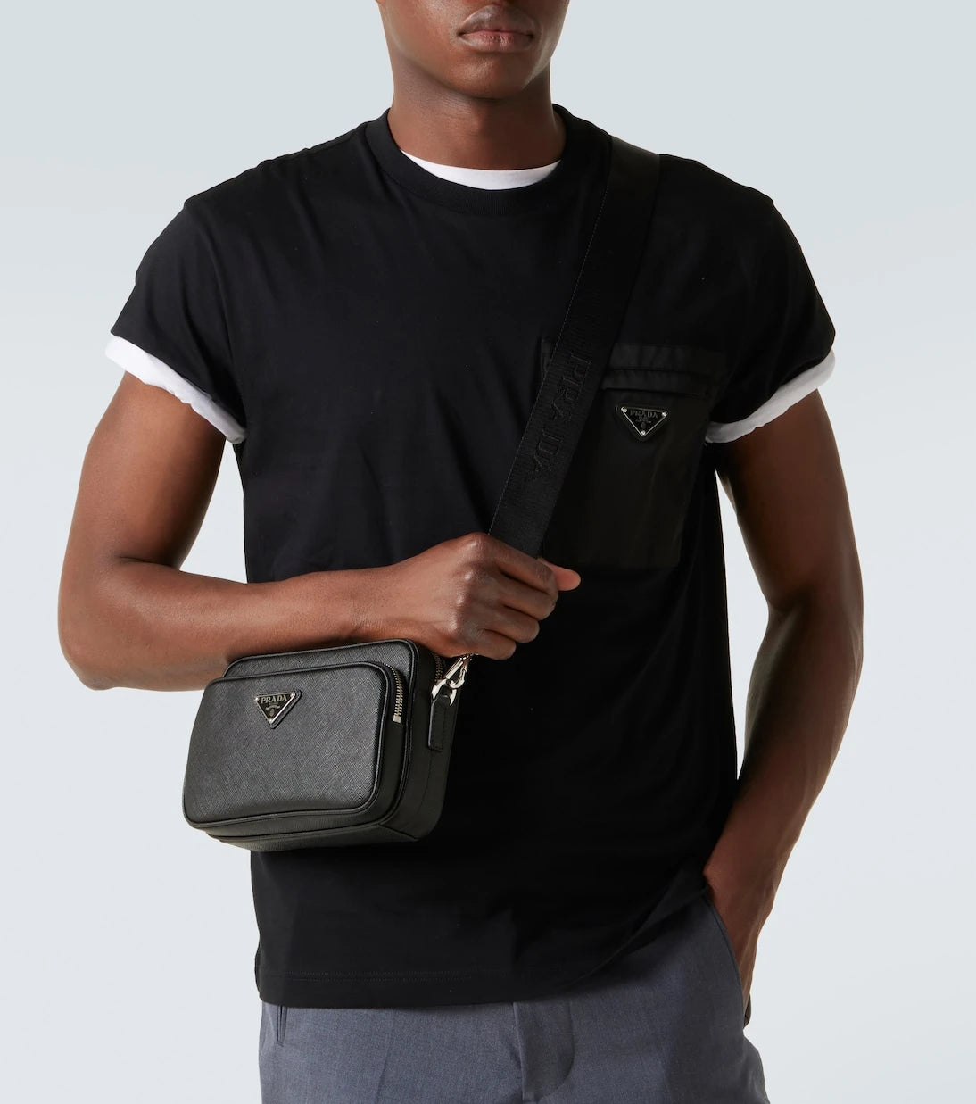 Prada - Saffiano leather shoulder bag