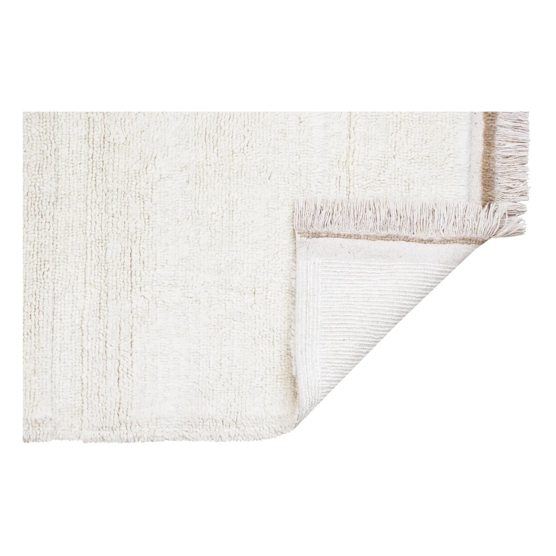 Lorena Canals - Steppe Runner Rug | White