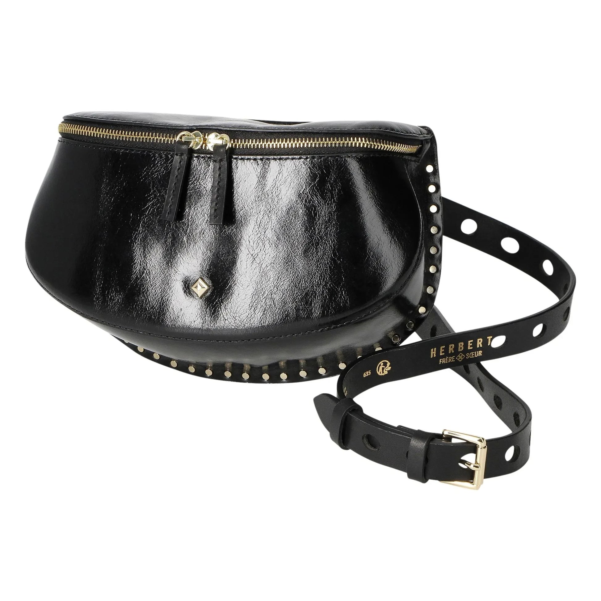 herbert frère soeur - Banana La Lili Cuir | Black