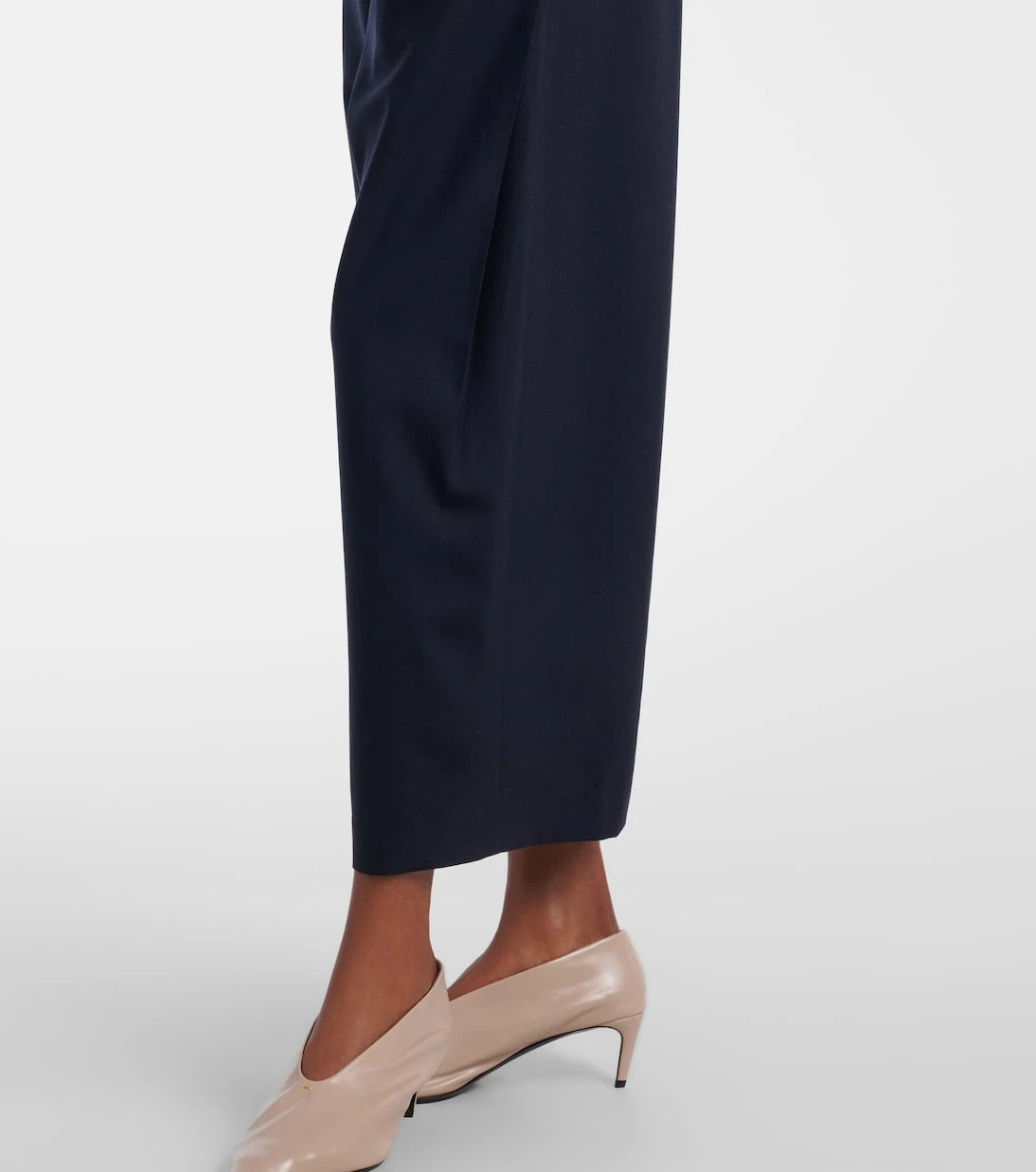 Khaite - Roma virgin wool wide-leg pants