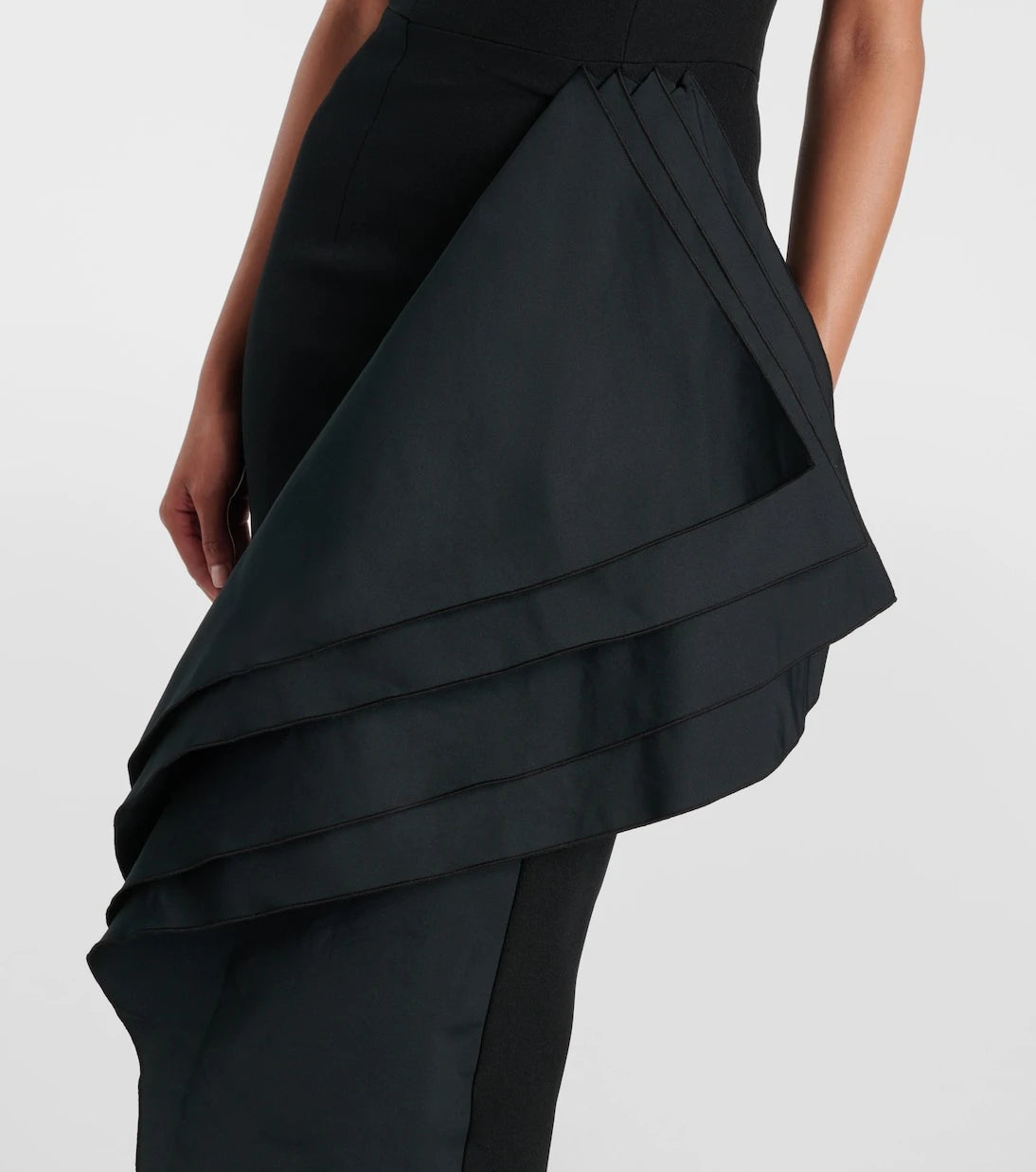 Safiyaa - Bree draped midi dress
