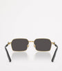 Dolce & Gabbana Wire-Frame Rectangular Sunglasses