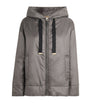 Max Mara Grey The Cube Hooded Puffer Jacket