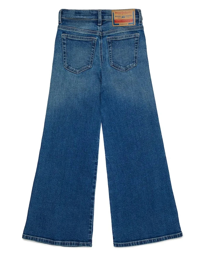 Diesel çocuklar için wide leg jean 1978-J TROUSERS