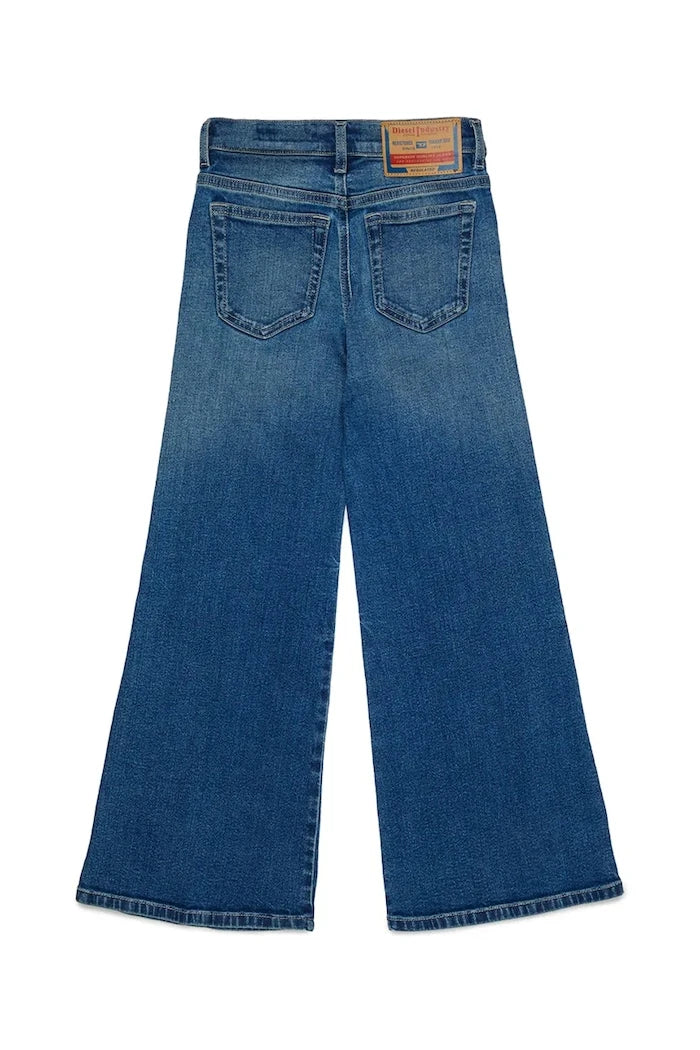 Diesel çocuklar için wide leg jean 1978-J TROUSERS
